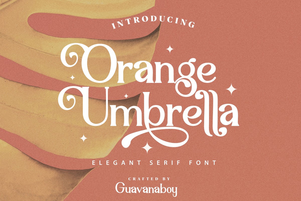 Шрифт Orange Umbrella