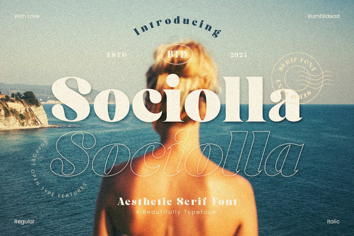 Шрифт Sociolla