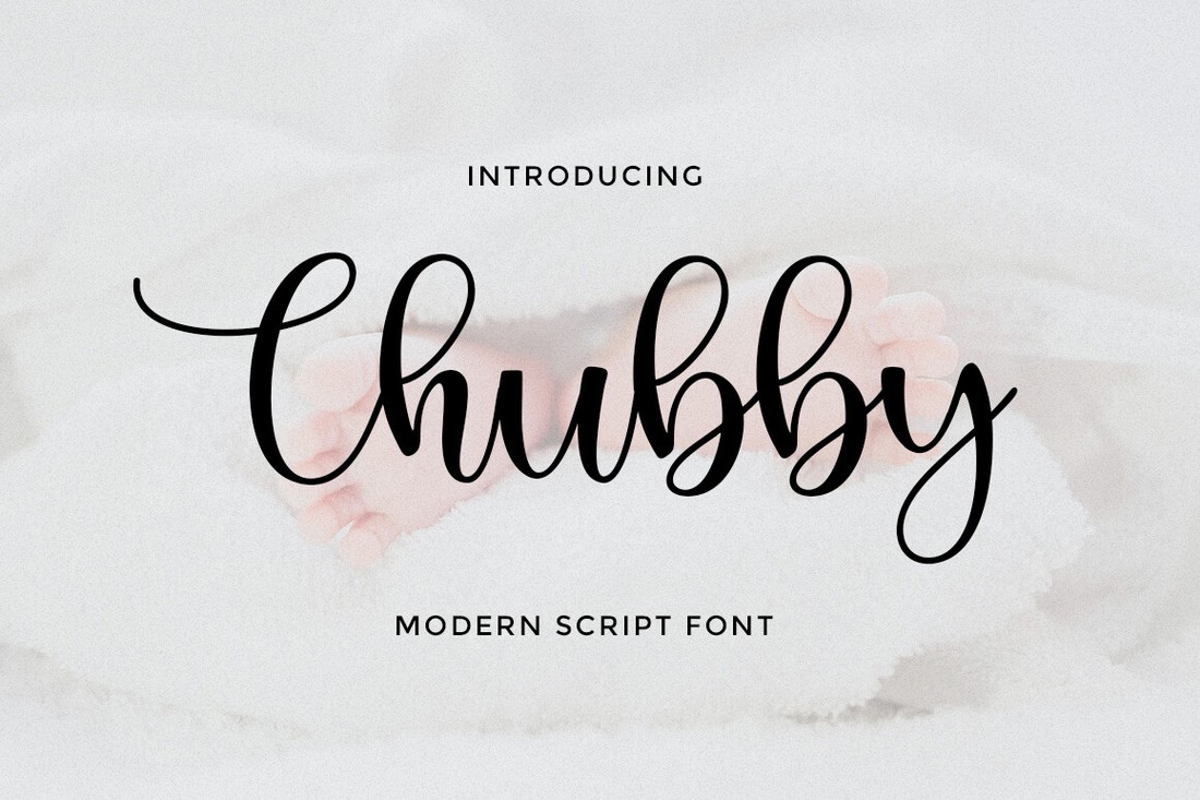 Шрифт Chubby Script