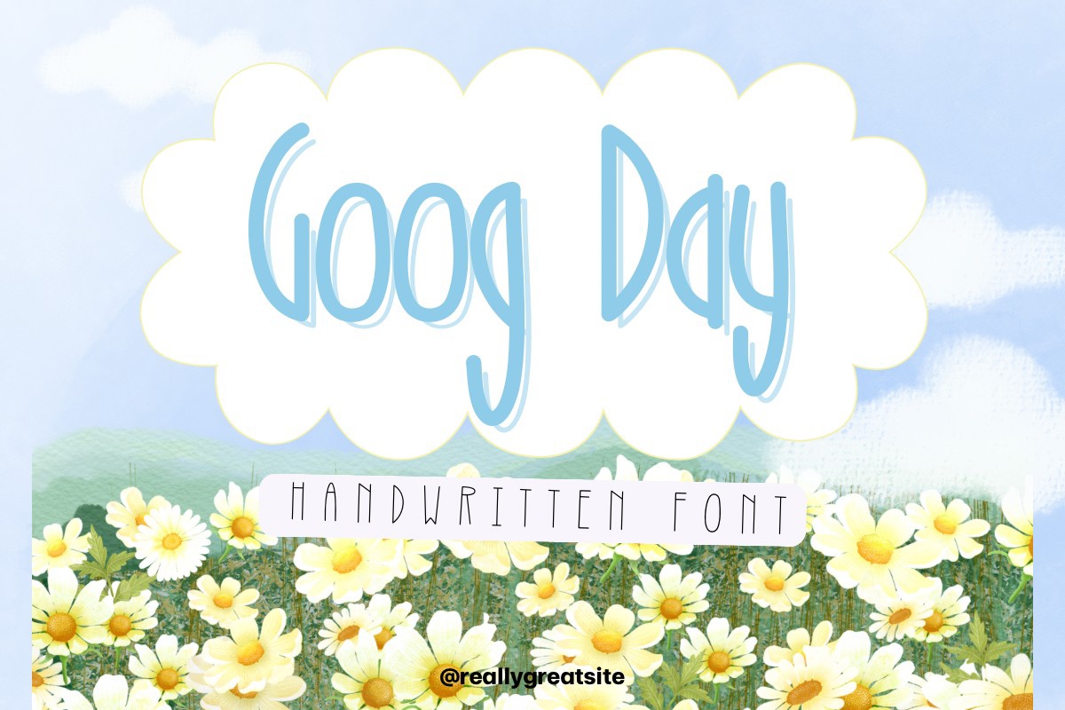 Шрифт Goog Day