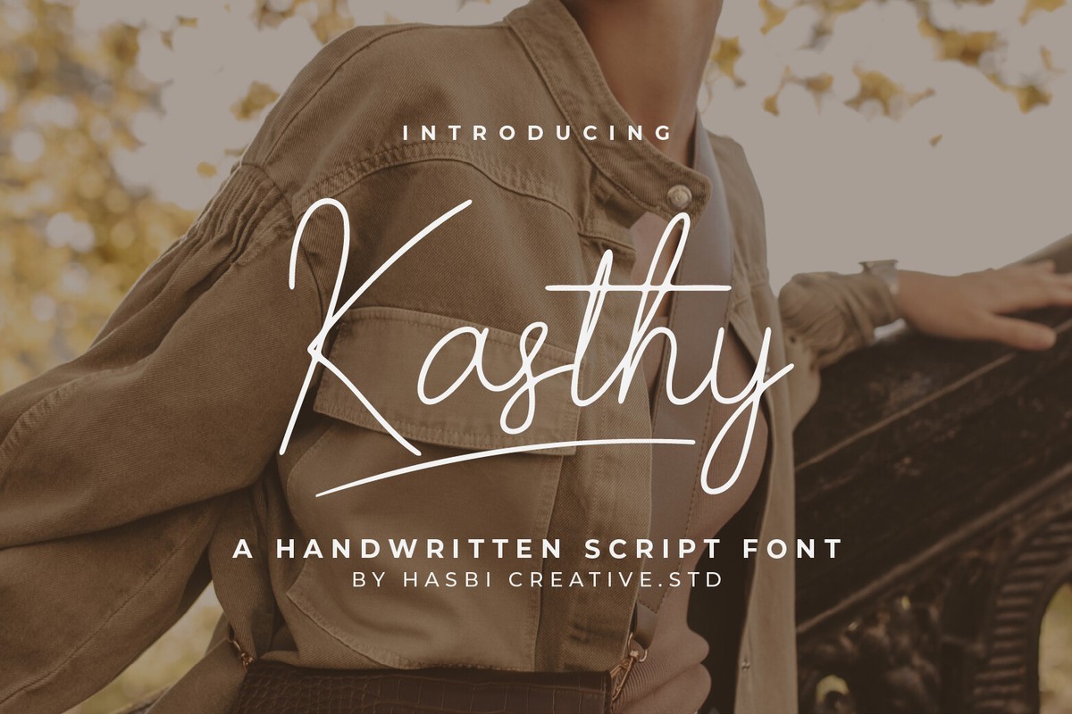 Шрифт Kasthy Script