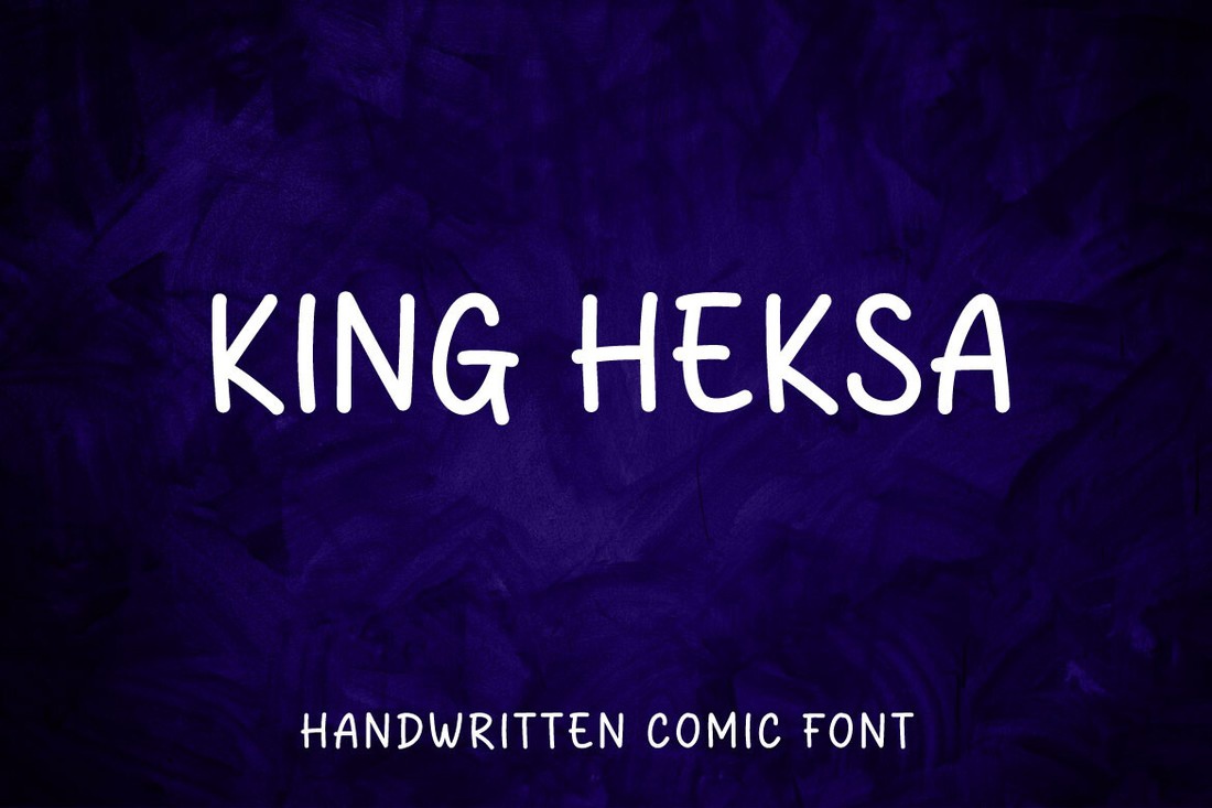 Шрифт King Heksa