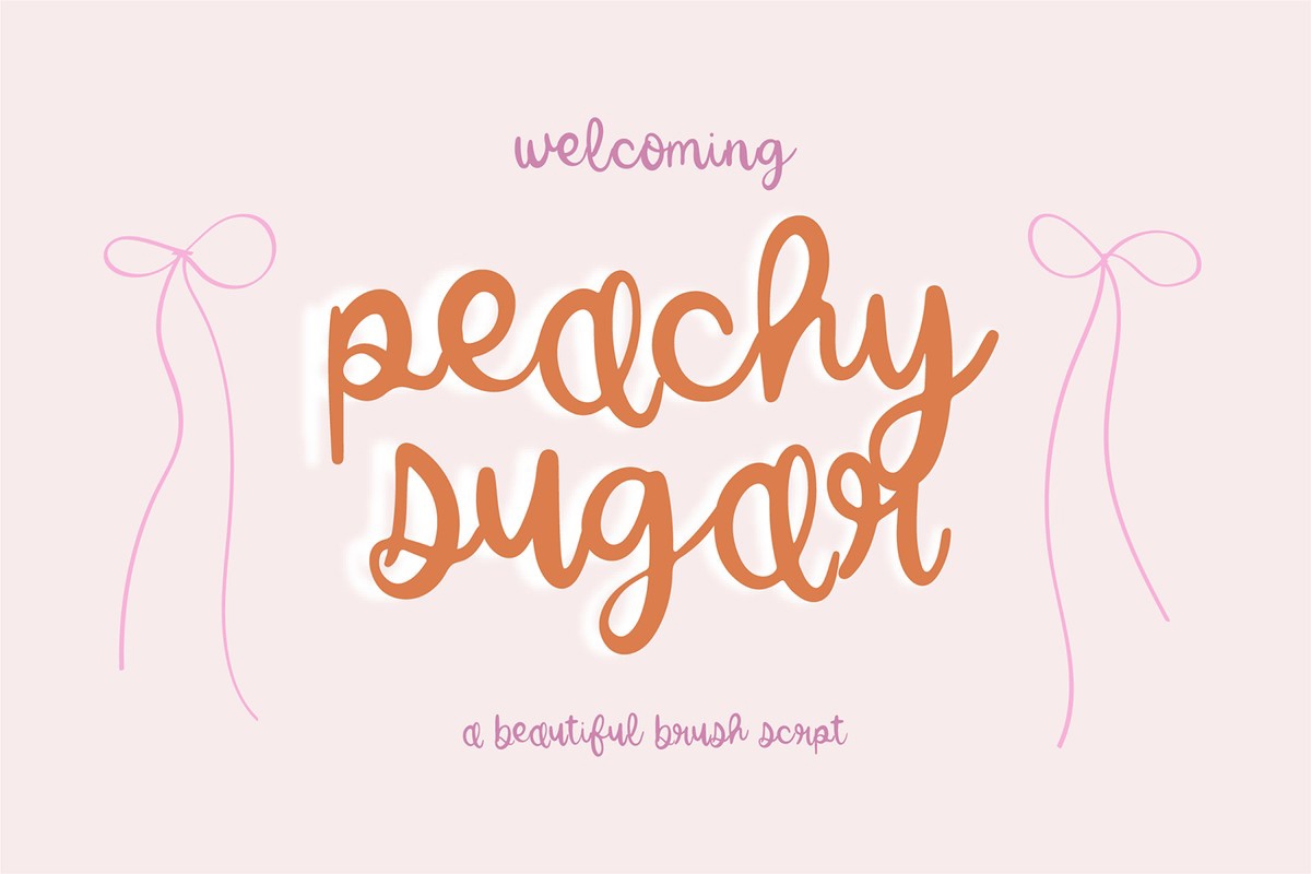 Шрифт BFC Peachy Sugar