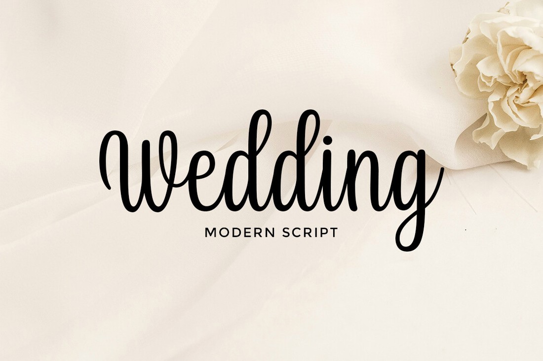 Шрифт Wedding Script