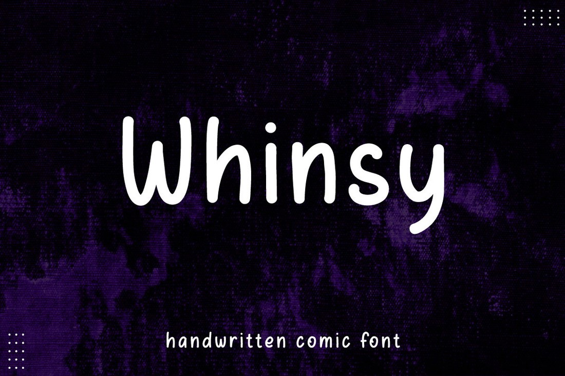 Шрифт Whinsy