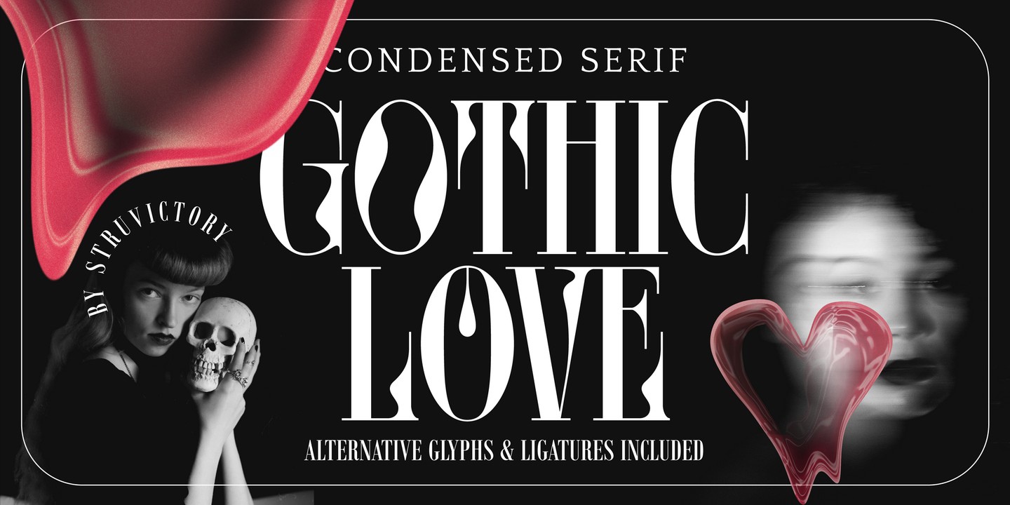 Шрифт Gothic Love