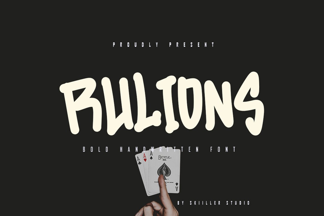 Шрифт Rulions