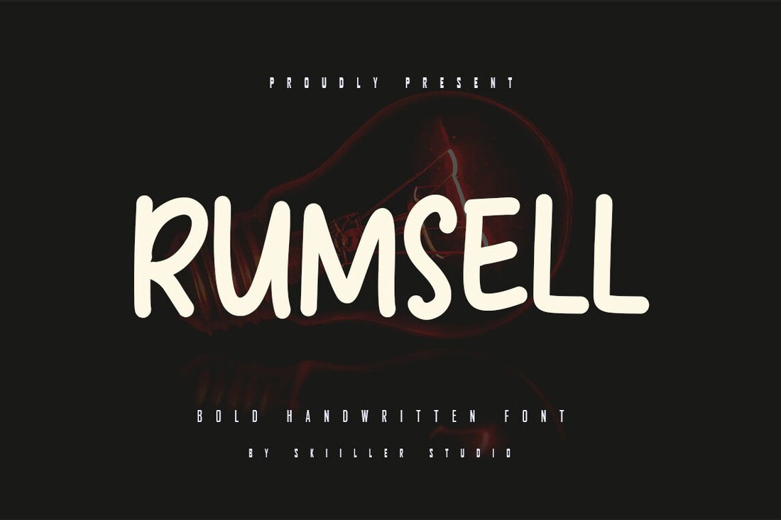 Шрифт Rumsell