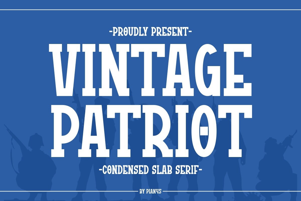 Шрифт Vintage Patriot