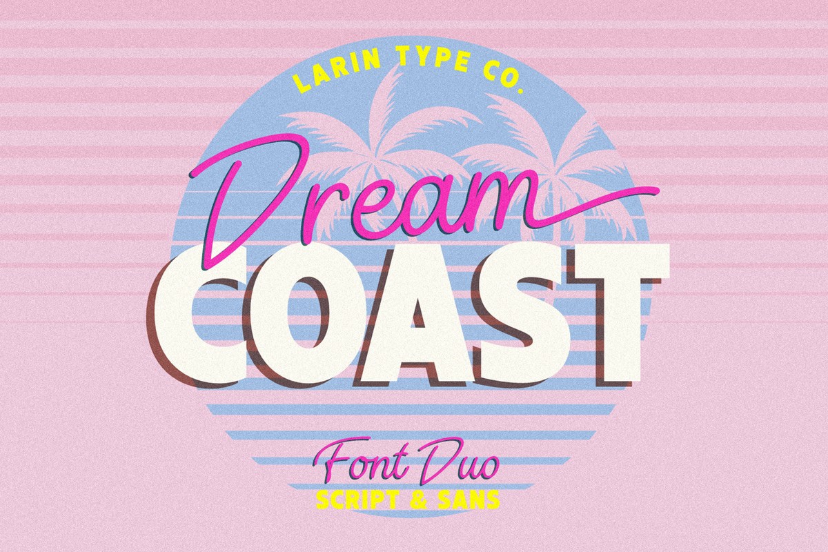 Шрифт Dream Coast
