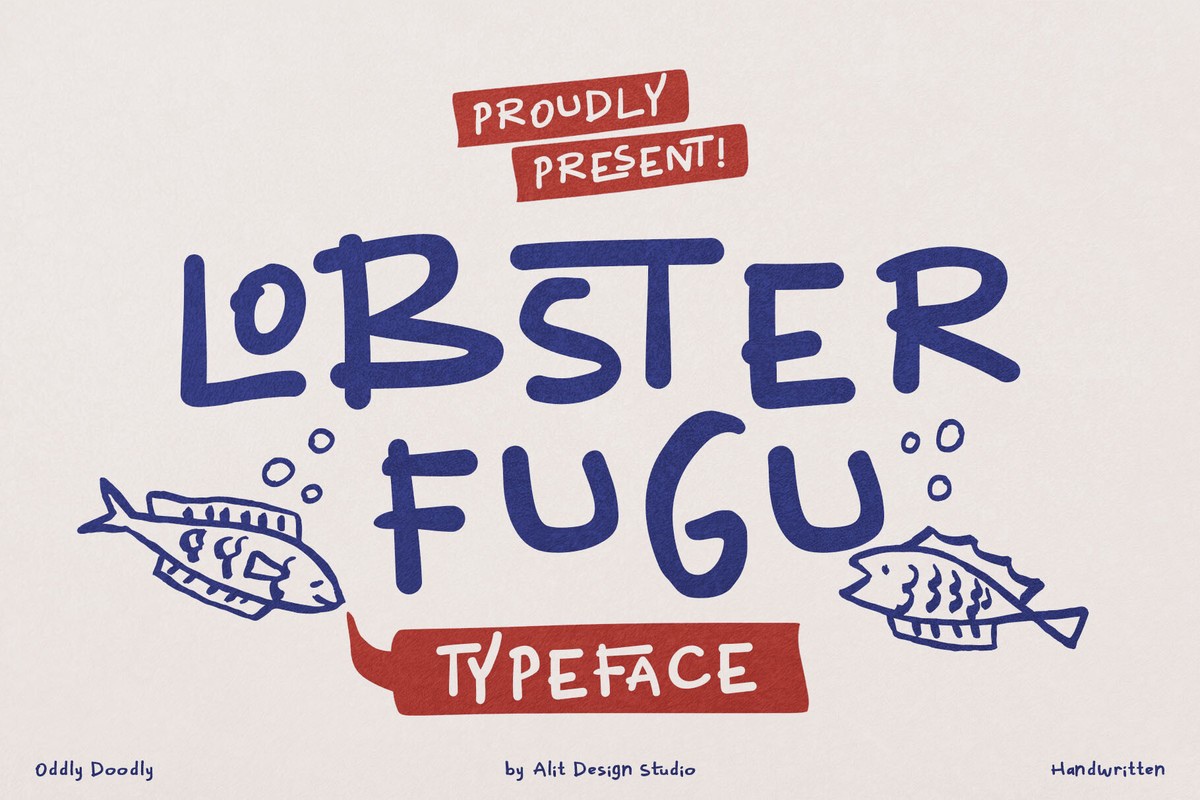 Шрифт Lobster Fugu