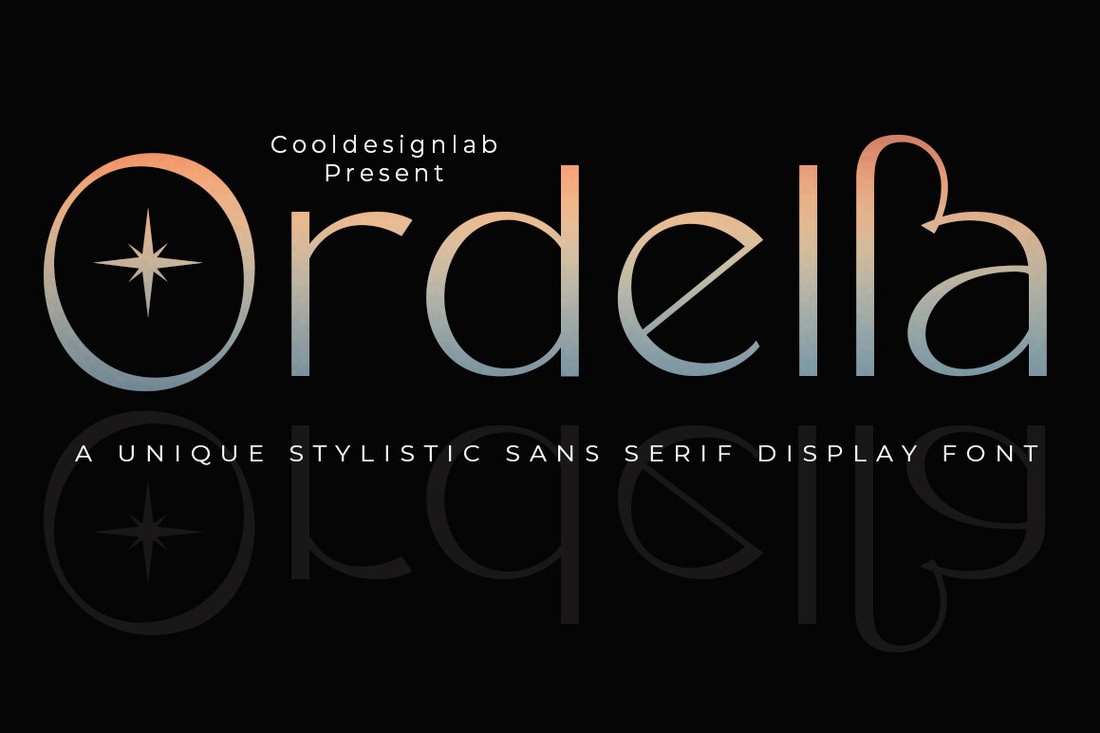 Шрифт Ordella