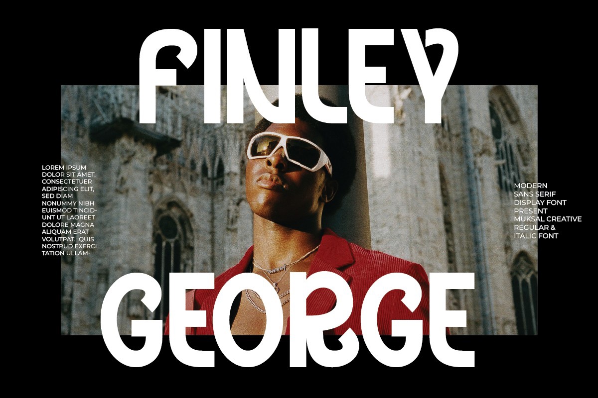 Шрифт Finley George