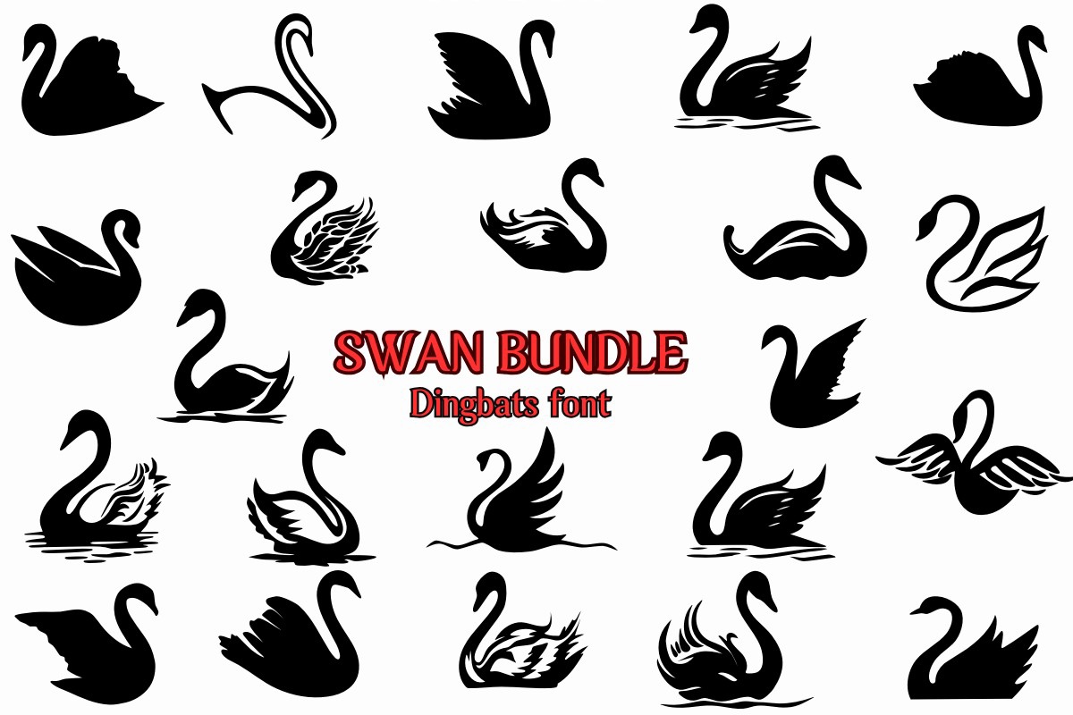Шрифт Swan Bundle