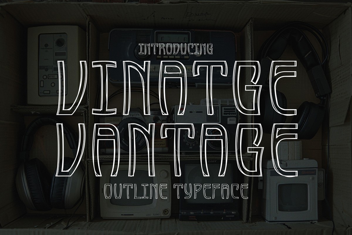 Шрифт Vintage Vantage