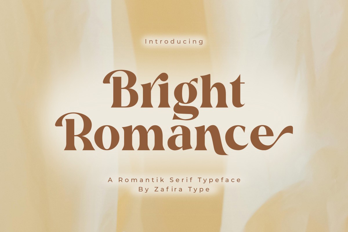 Шрифт Bright Romance