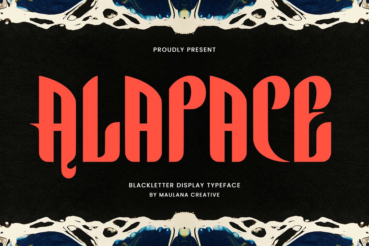 Шрифт Alapace