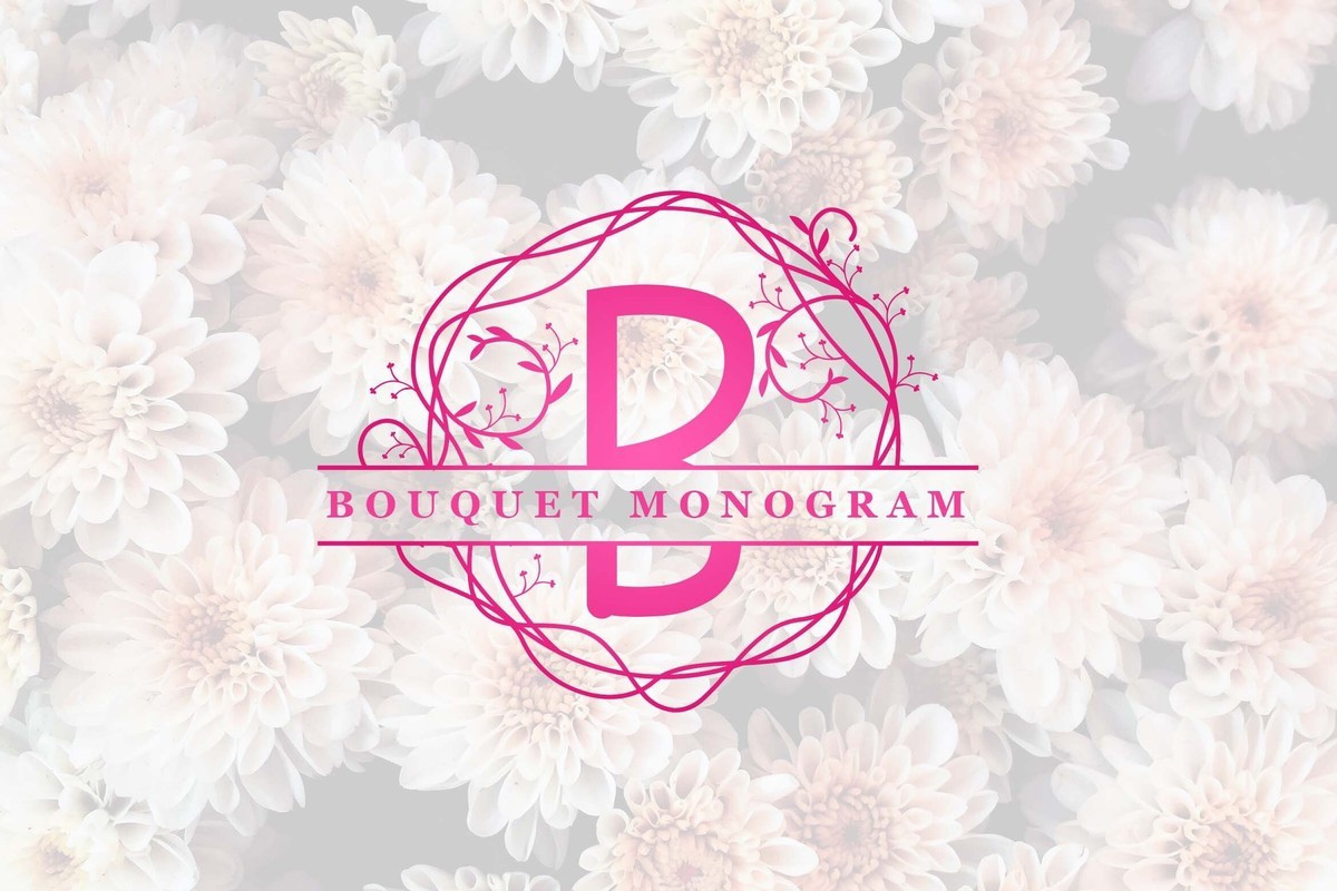 Шрифт Bouquet Monogram