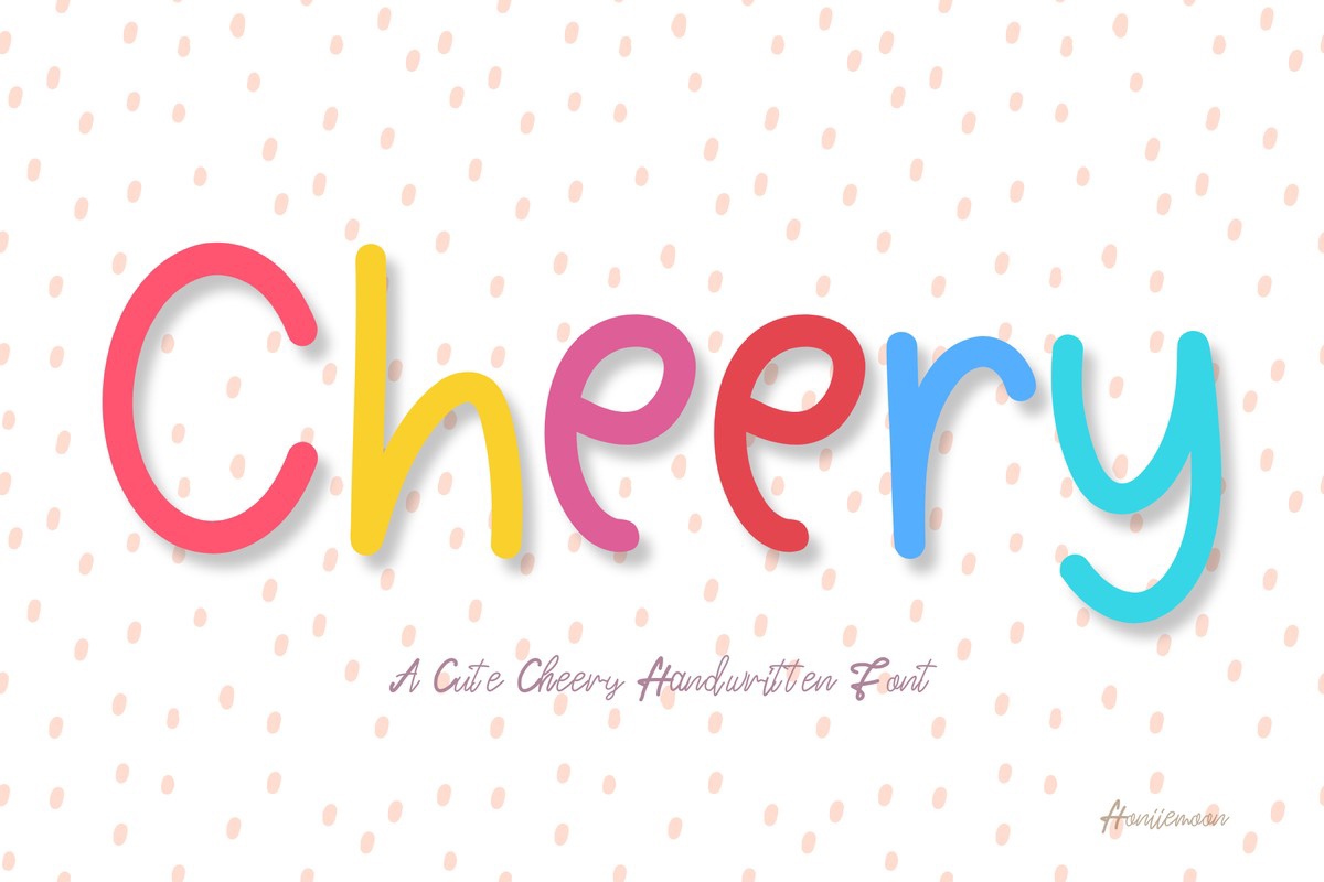 Шрифт Cheery