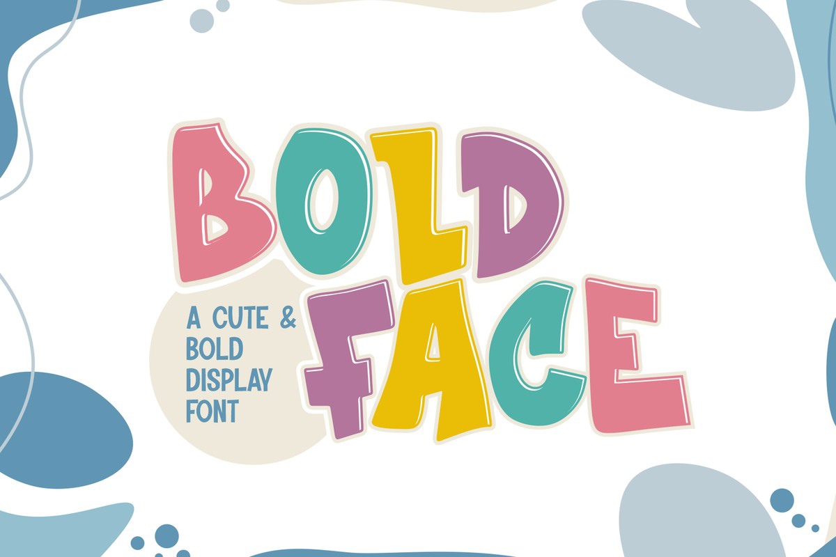 Шрифт Boldface