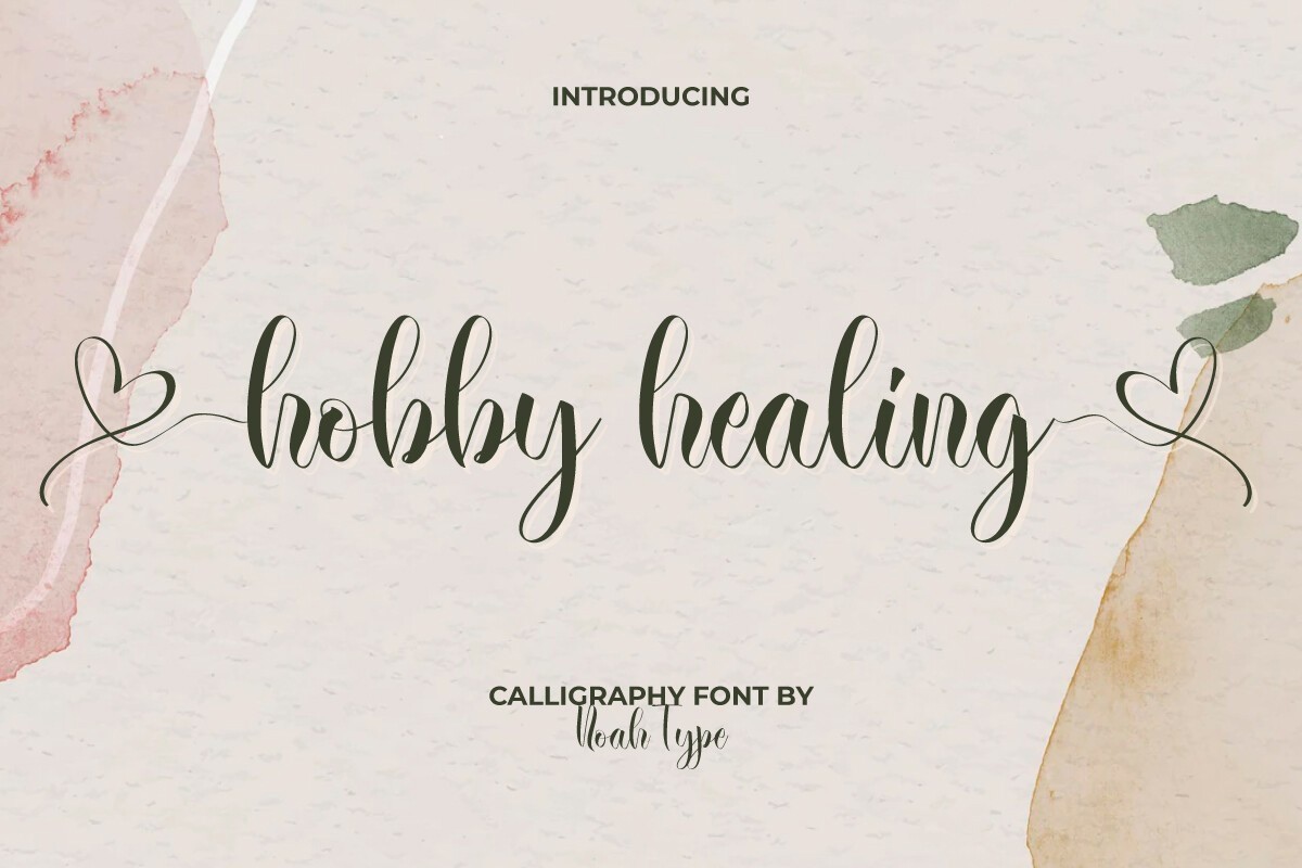 Шрифт Hobby Healing