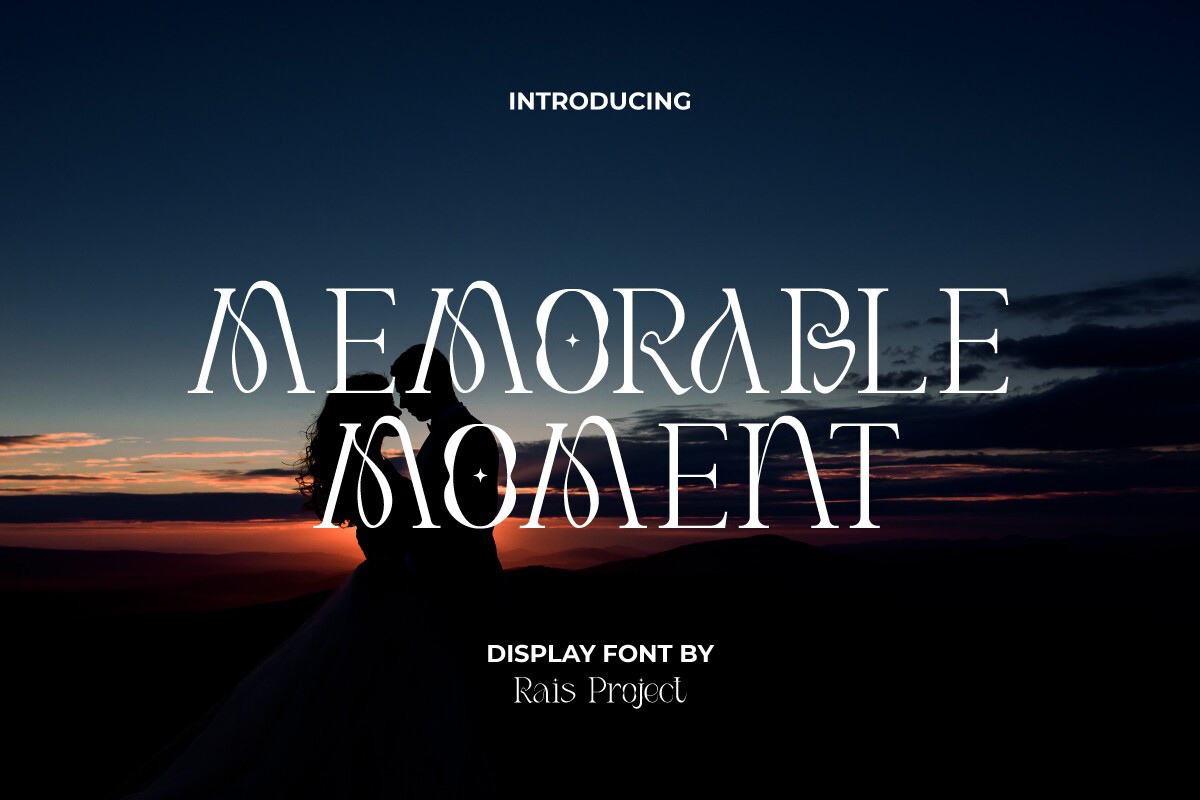 Шрифт Memorable Moment