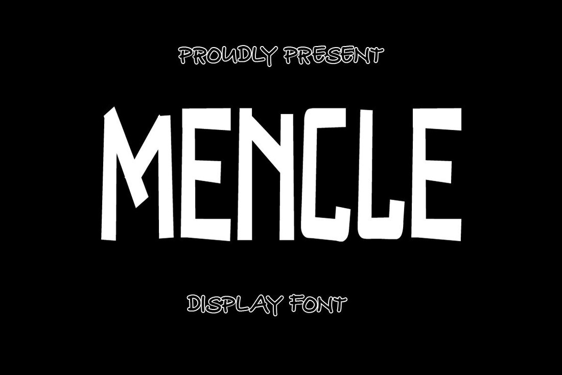 Шрифт Mencle