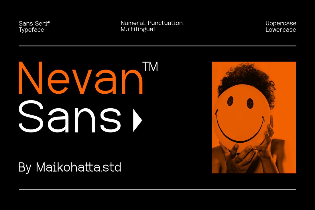 Шрифт Nevan Sans