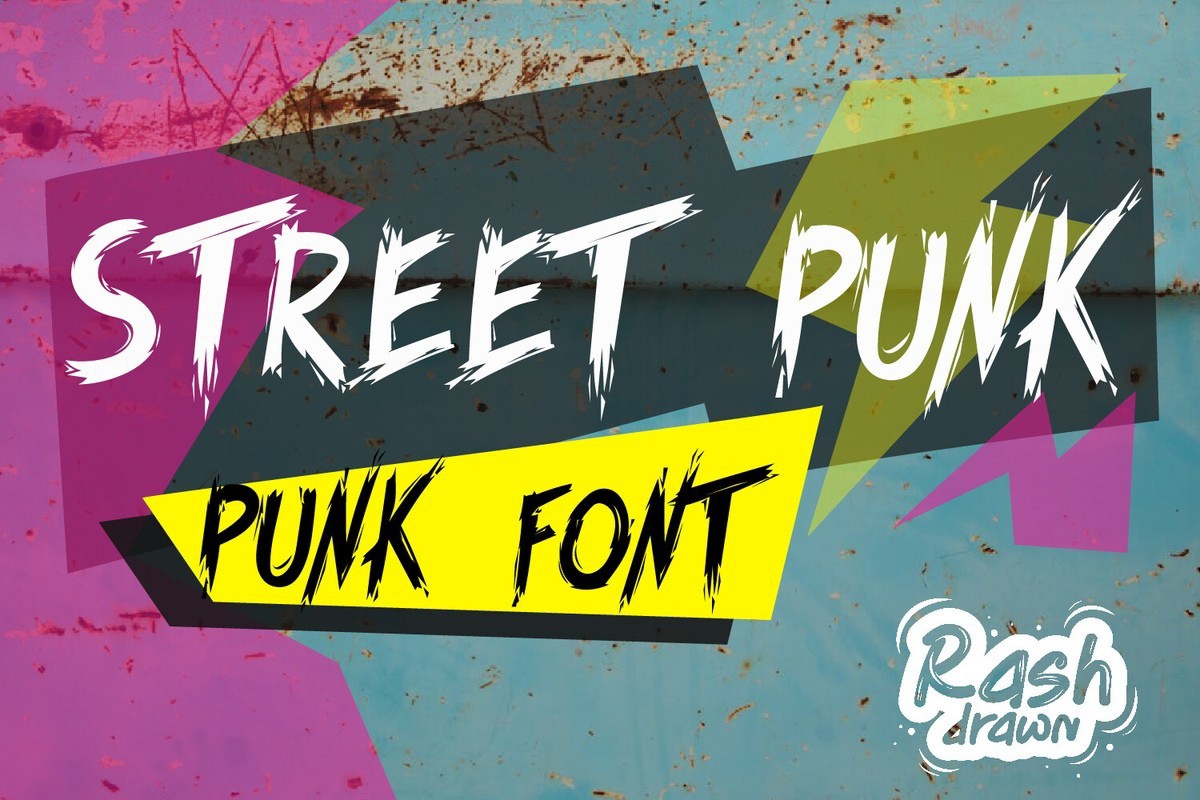 Шрифт Street Punk