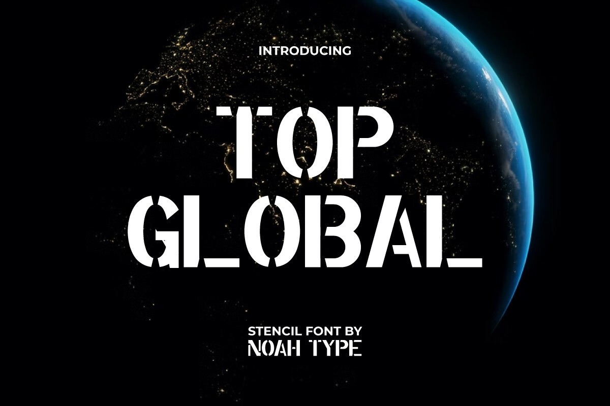 Шрифт Top Global
