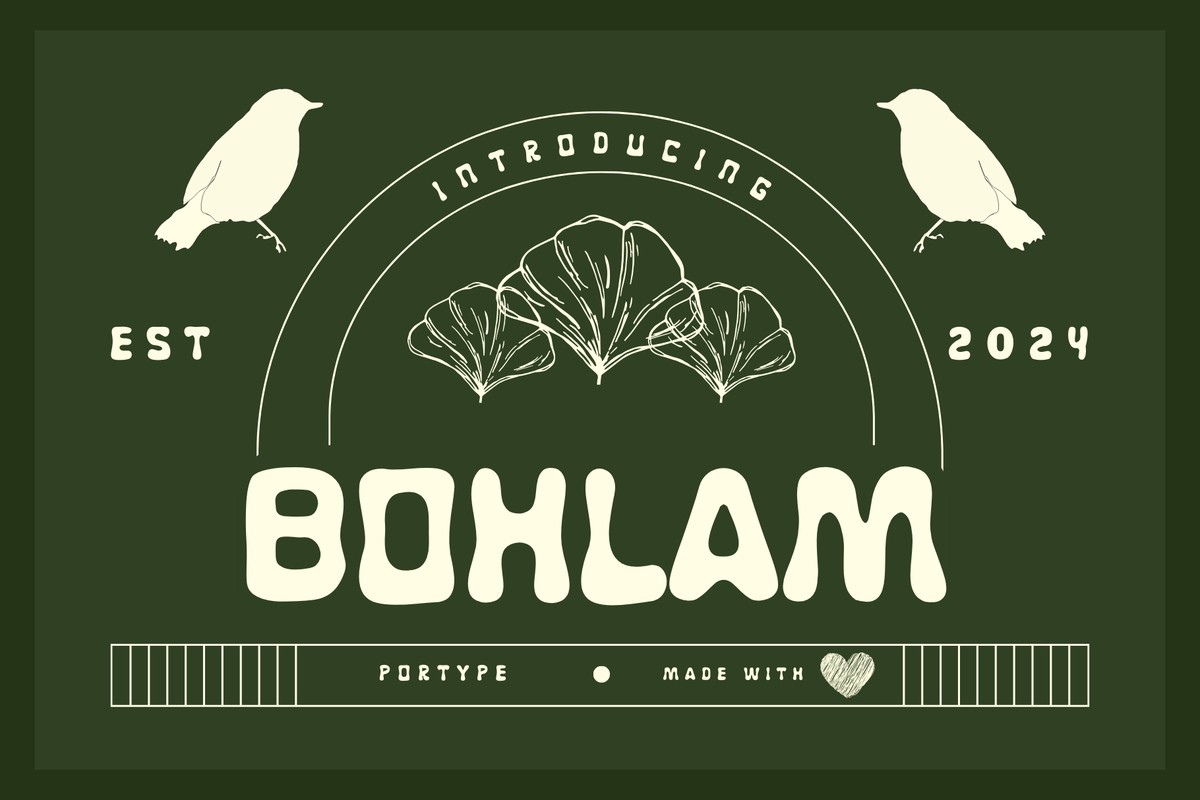 Шрифт Bohlam