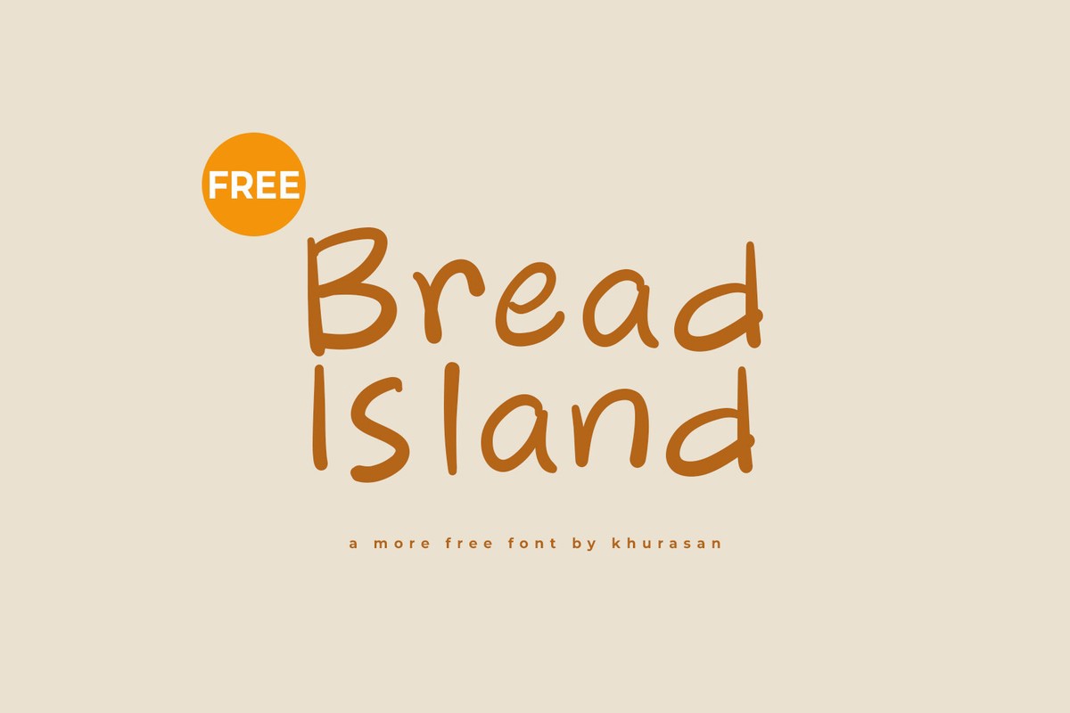 Шрифт Bread Island