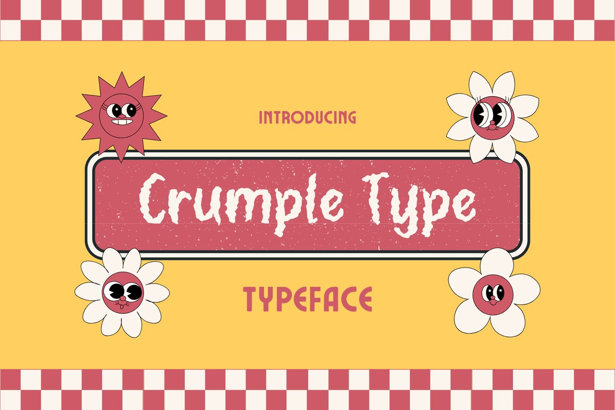 Шрифт Crumple Type