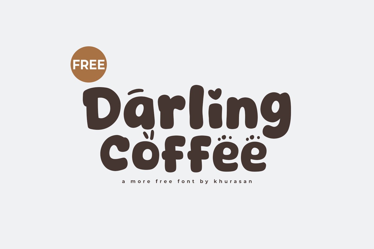 Шрифт Darling Coffee