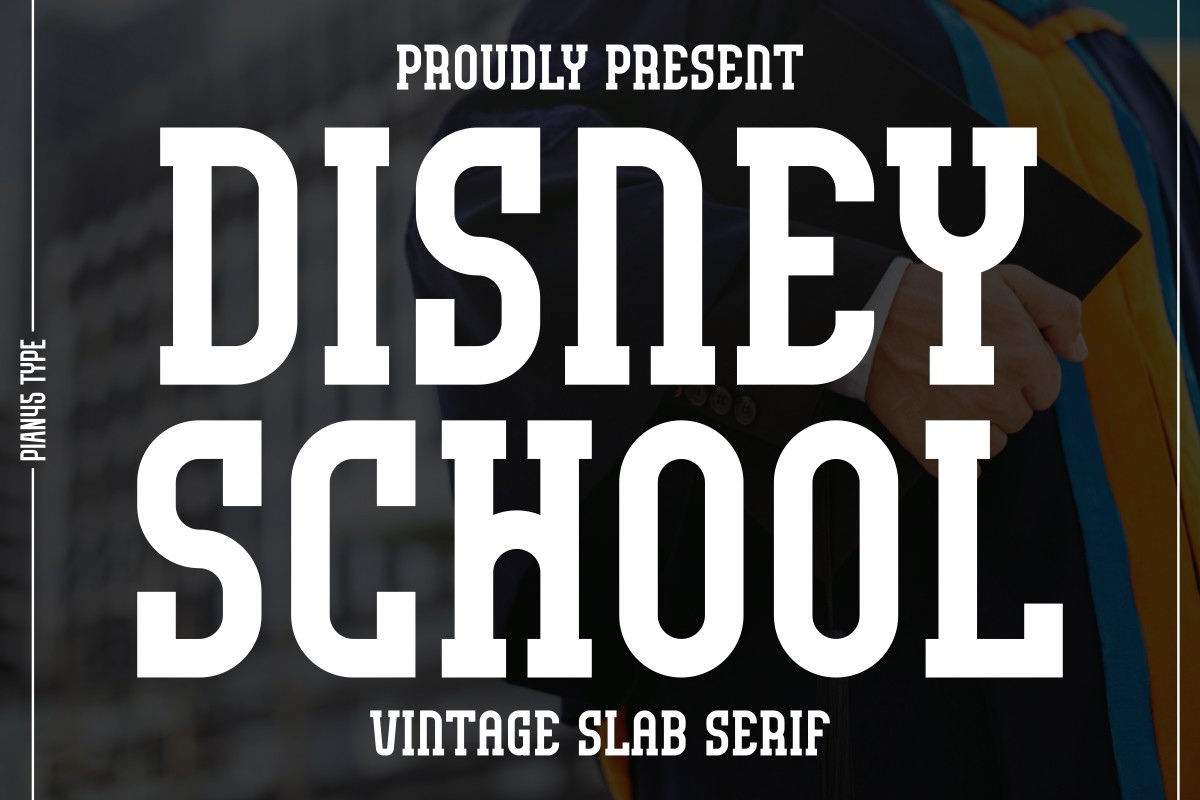 Шрифт Disney School