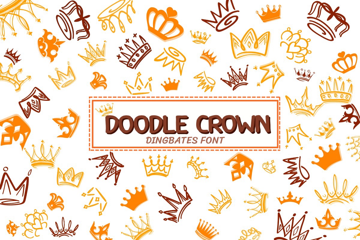 Шрифт Doodle Crown