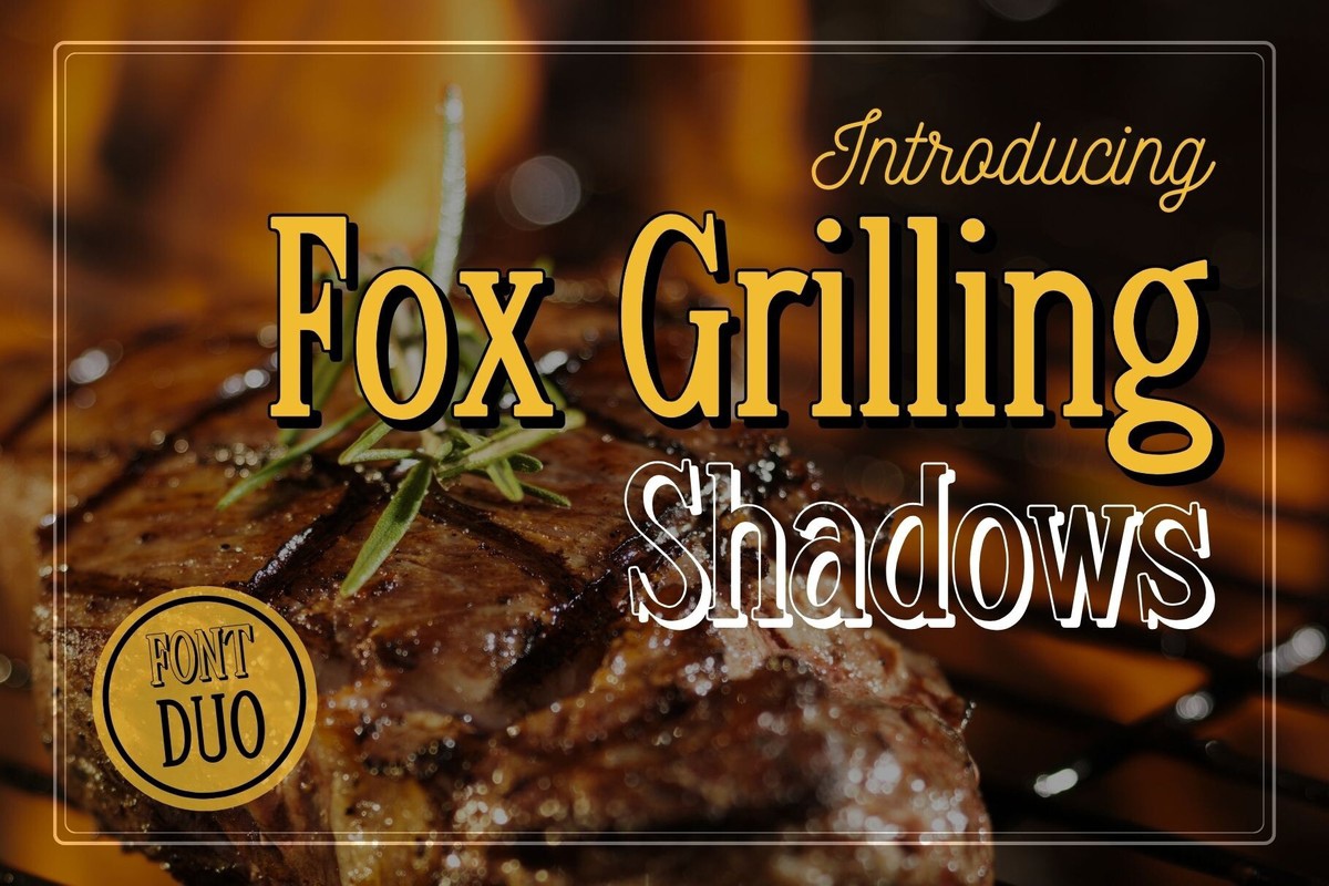 Шрифт Fox Grilling