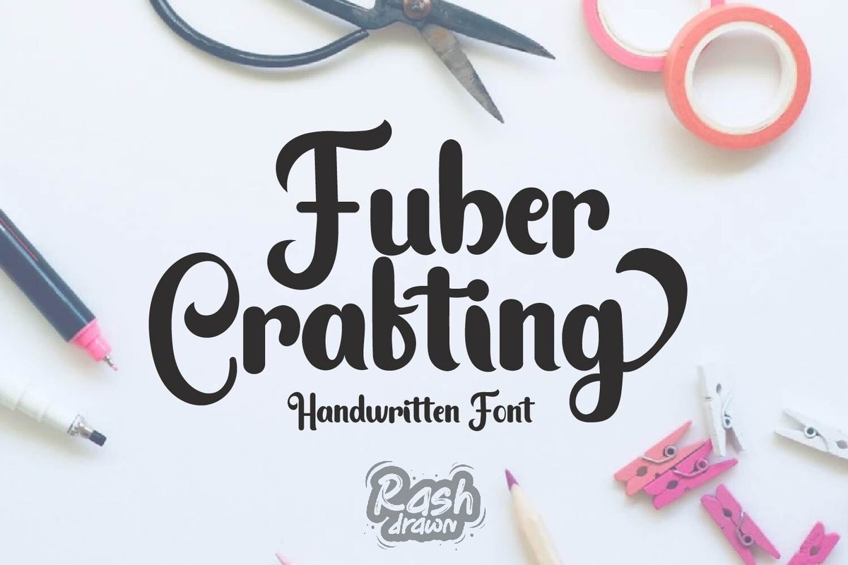 Шрифт Fuber Crafting