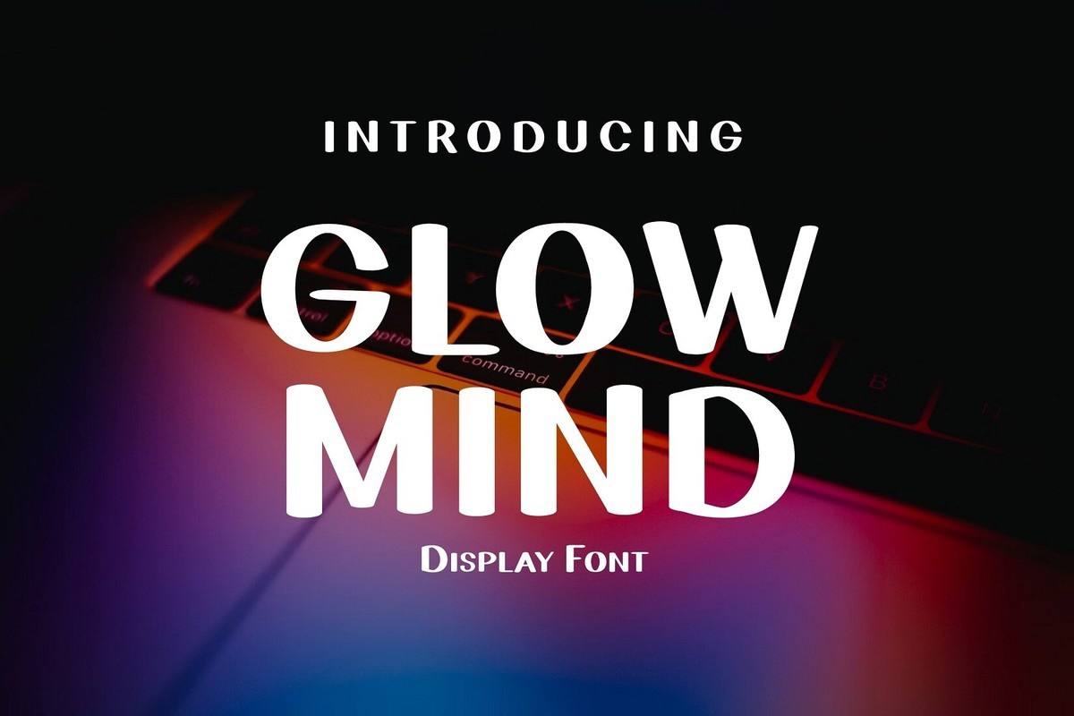 Шрифт Glow Mind