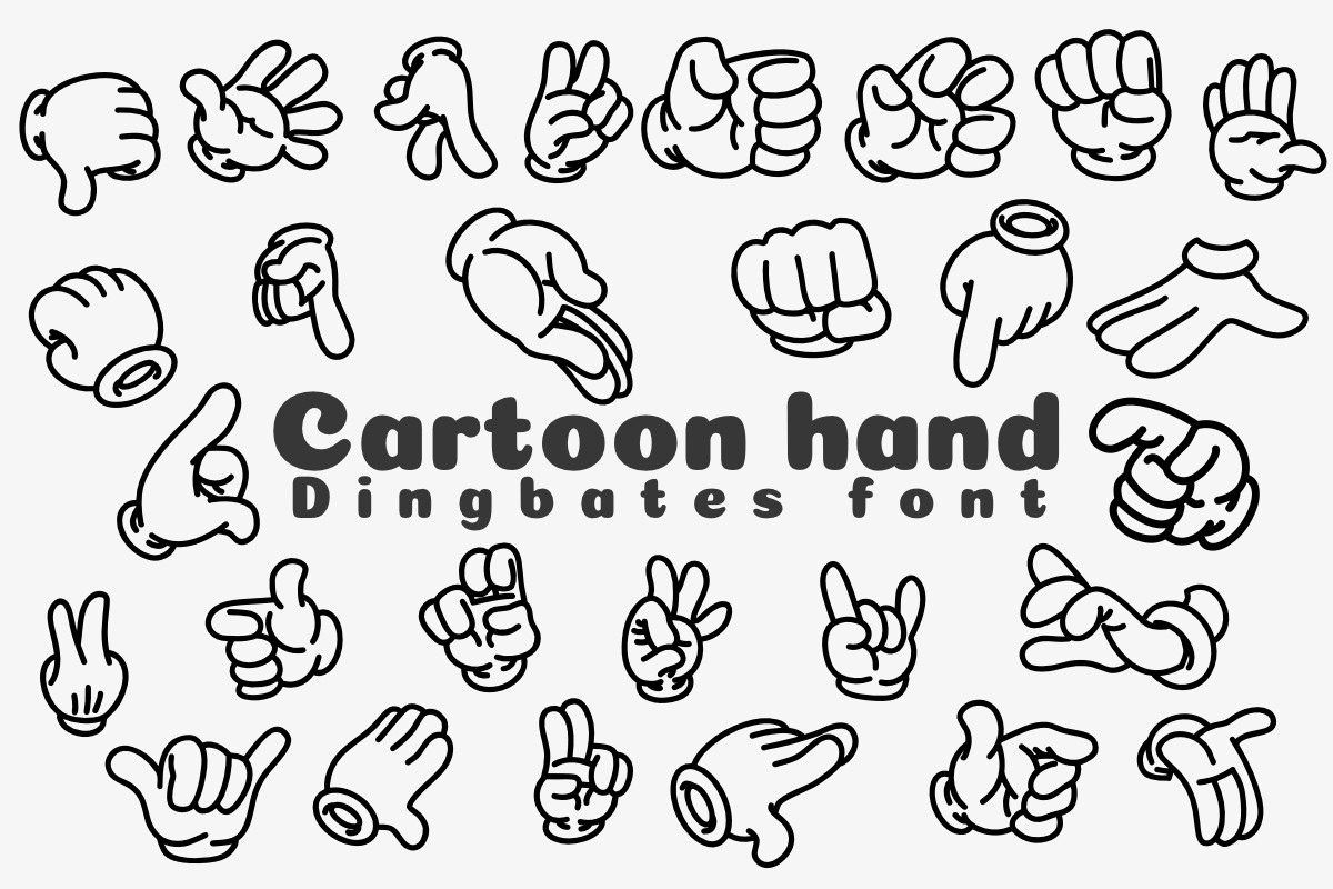 Шрифт Cartoon Hand