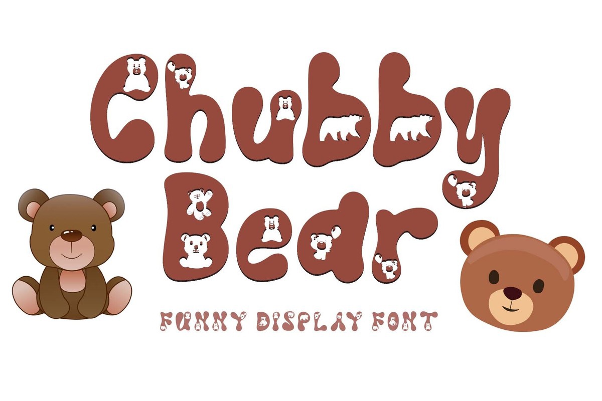 Шрифт Chubby Bear