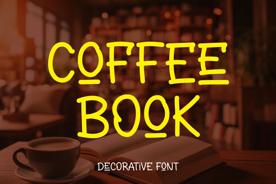 Шрифт Coffee Book