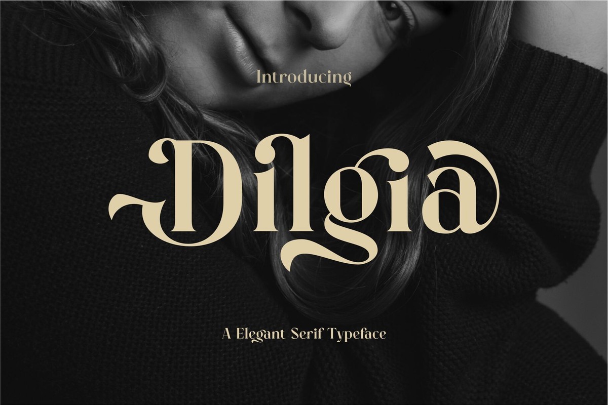 Шрифт Dilgia