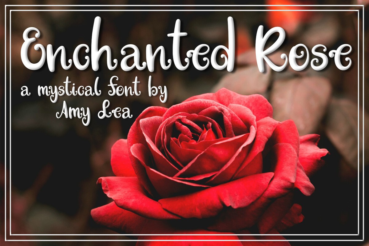 Шрифт Enchanted Rose