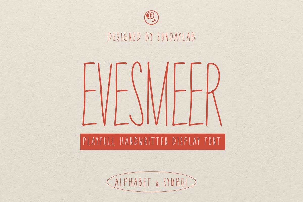 Шрифт Evesmeer