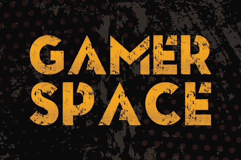 Шрифт Gamer Space