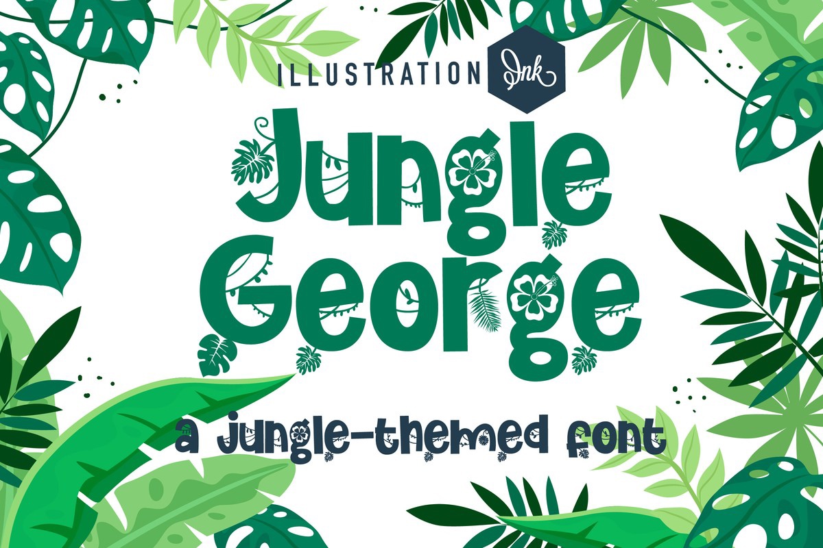 Шрифт ZP Jungle George