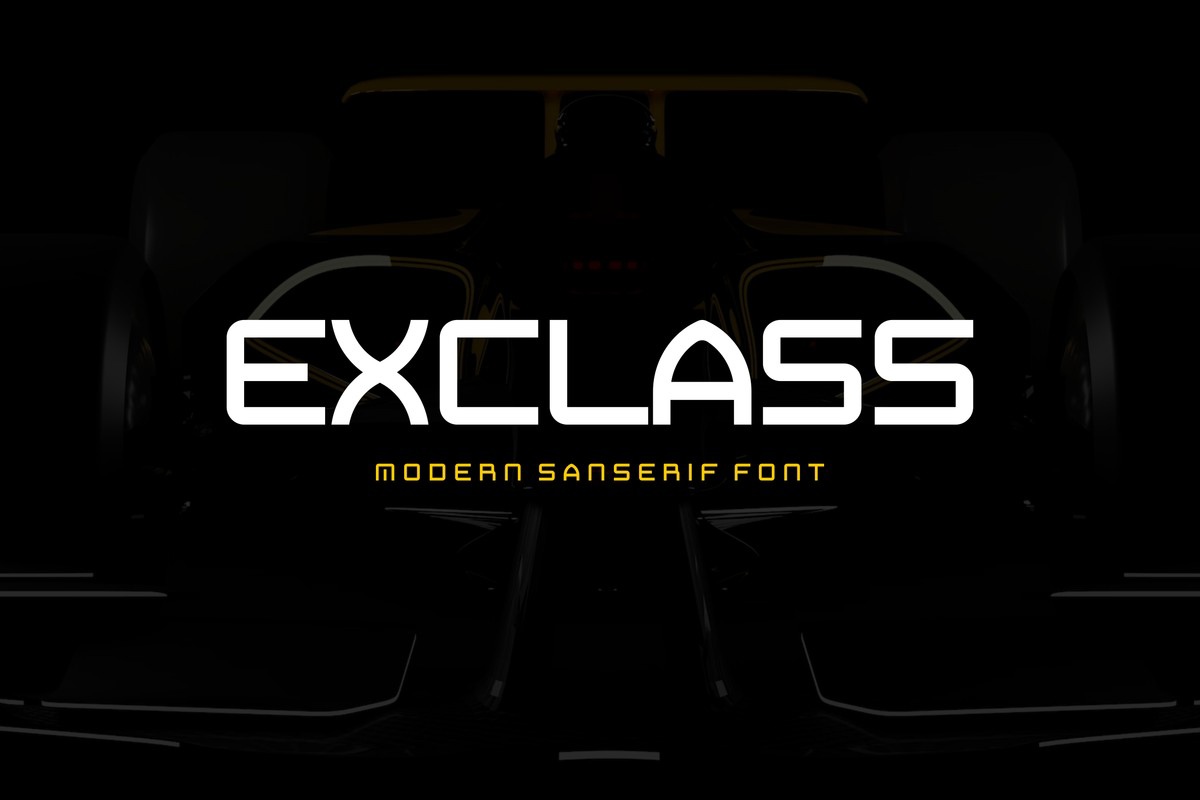 Шрифт Exclass