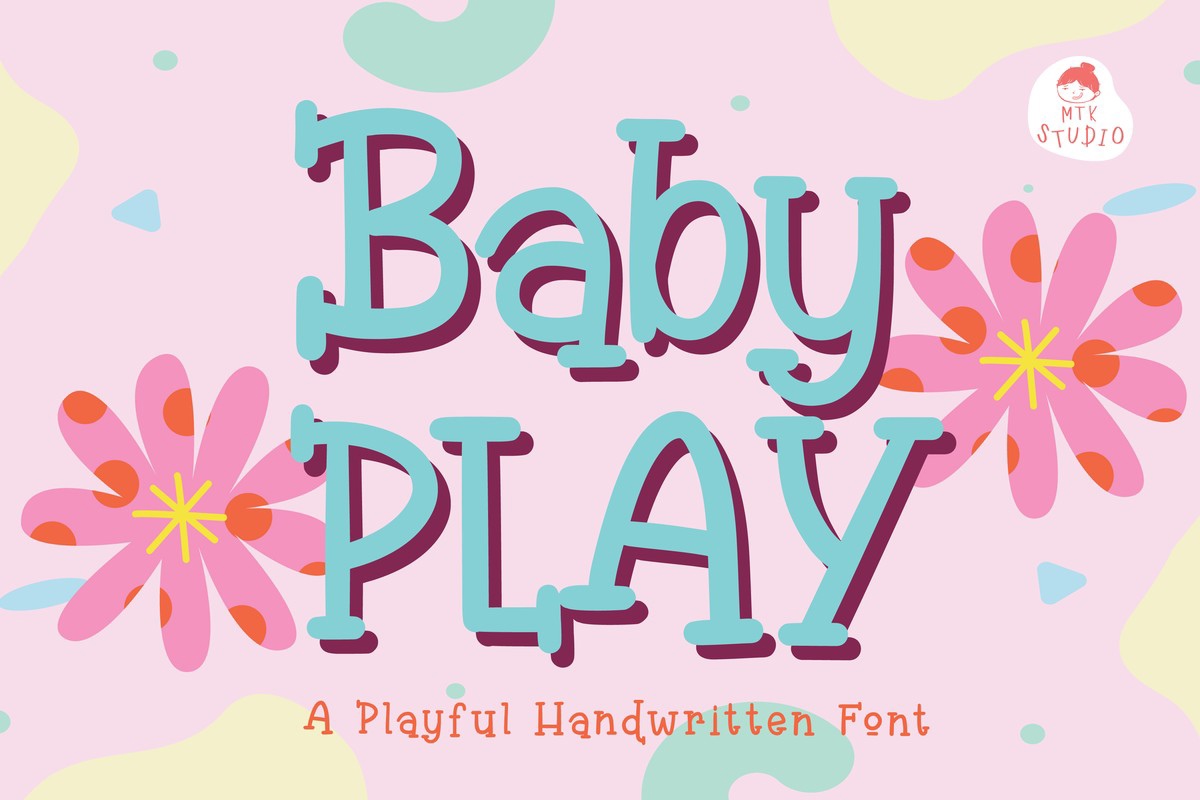 Шрифт Baby Play