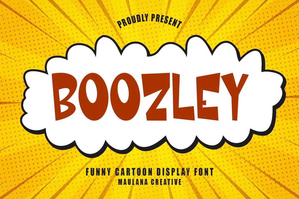 Шрифт Boozley